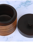 Coconut Shell Cylinder Pet Urn