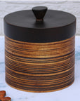 Coconut Shell Cylinder Pet Urn