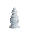 White Porcelain Guardian Incense Burner for Pet Ashes